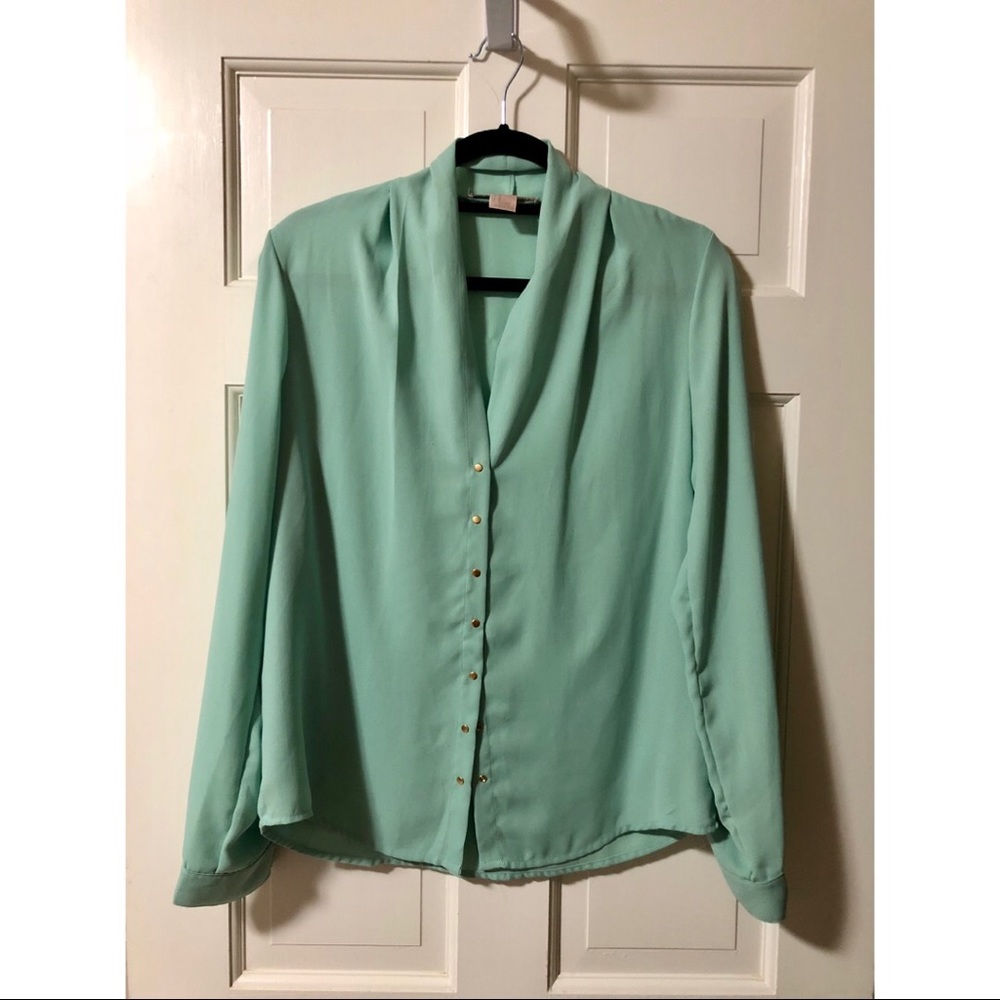 Button Down Blouse